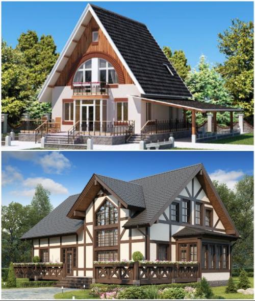 Второй этаж мансарда.  Достоинства мансарды