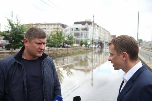 Краснодар московская потоп. Мэр Краснодара озвучил решение проблемы затопленной Московской улицы