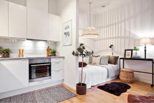 Перепланировка кухни в спальню. Кухня-спальня и кухня со спальным местом – 53 фото и гид по дизайну