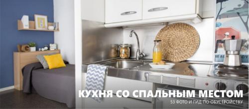 Перепланировка кухни в спальню. Кухня-спальня и кухня со спальным местом – 53 фото и гид по дизайну