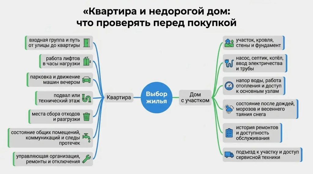 Квартира и недорогой дома: что проверять перед покупкой