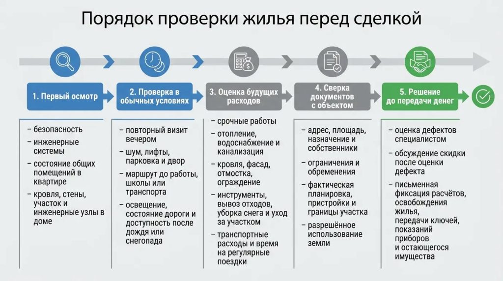 Порядок проверки жилья перед сделкой